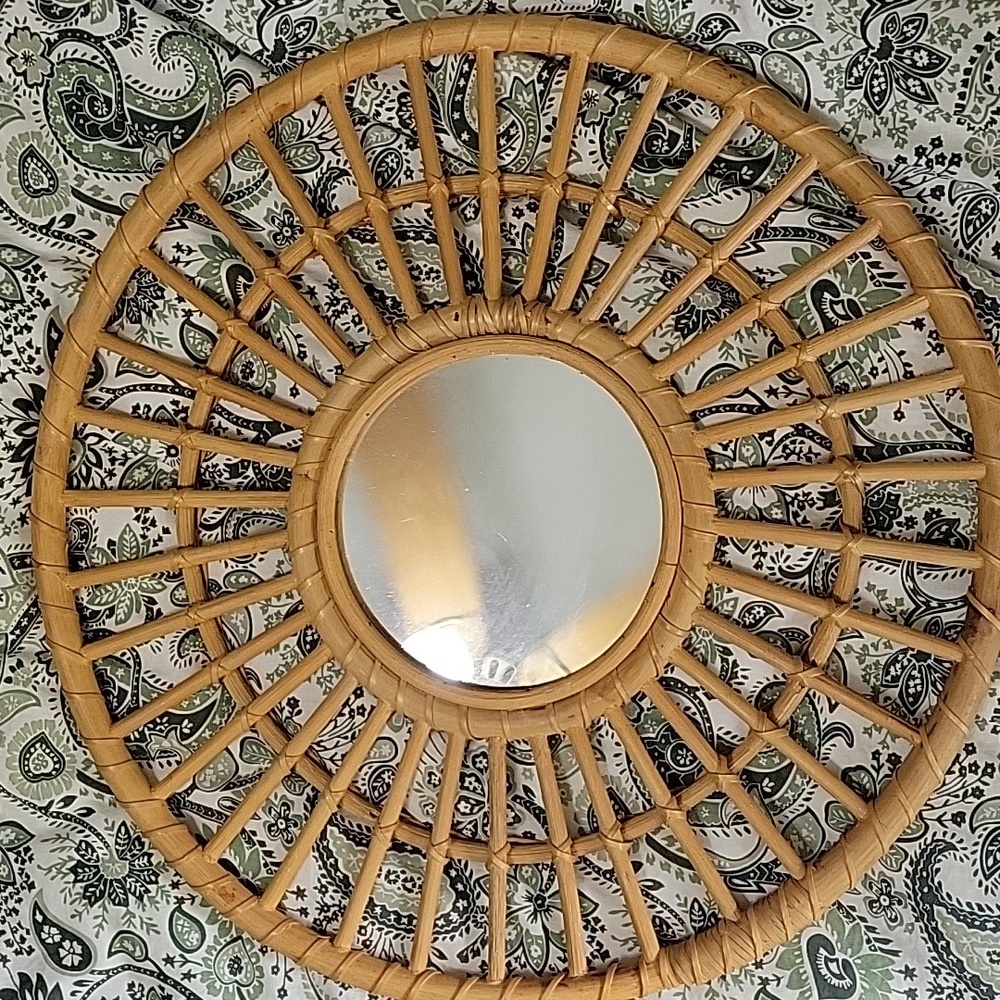 Boho Wicker Wall Hanging Decor